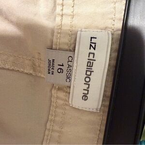 Liz Claiborne Khaki Chinos